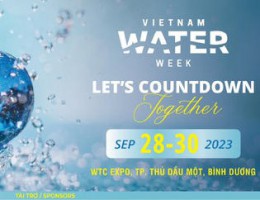 SAIGON TECHNOLOG tham gia hội nghị VIETNAM WATER WEEK 2023 tại triễn lãm BÌNH DƯƠNG